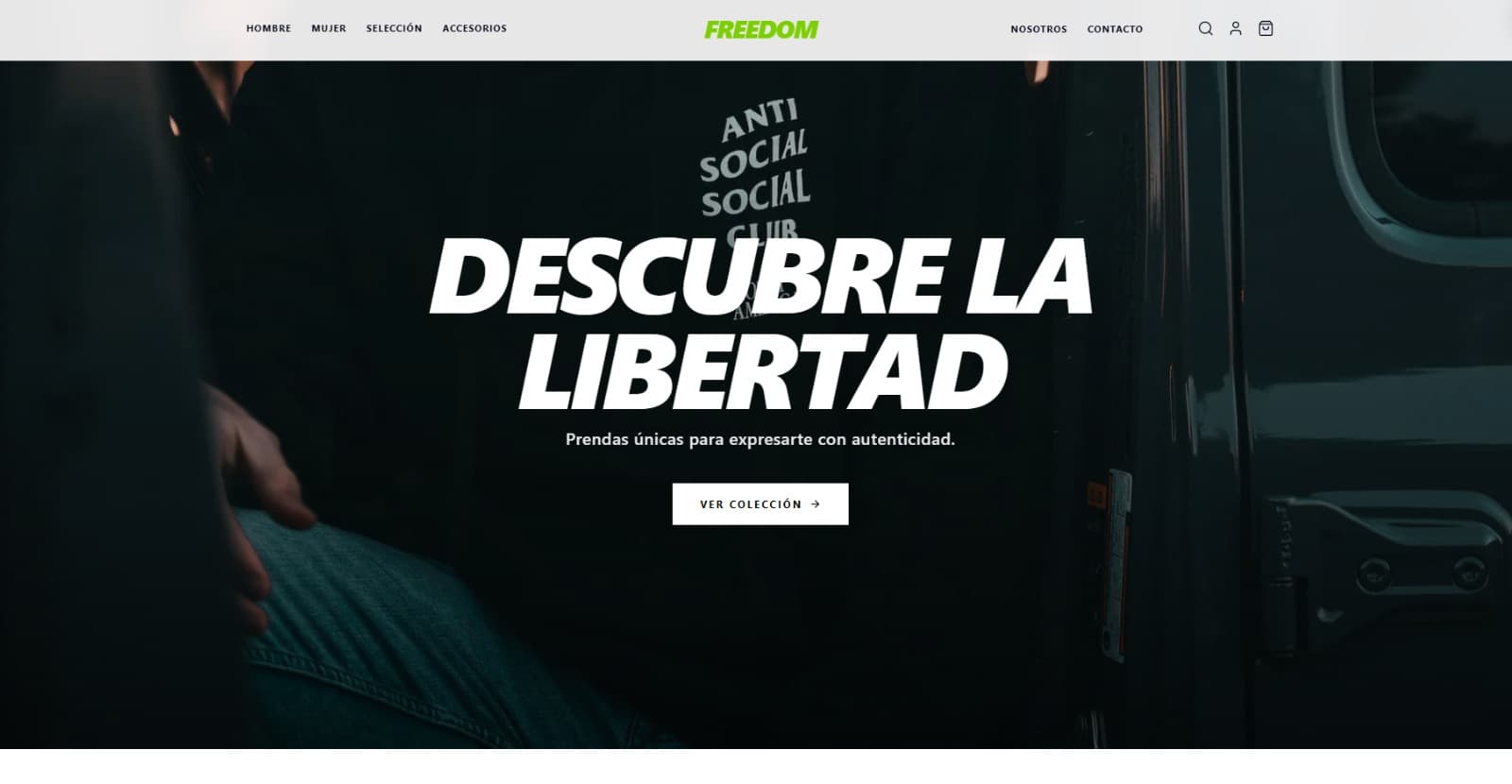 Freedom Store E-commerce